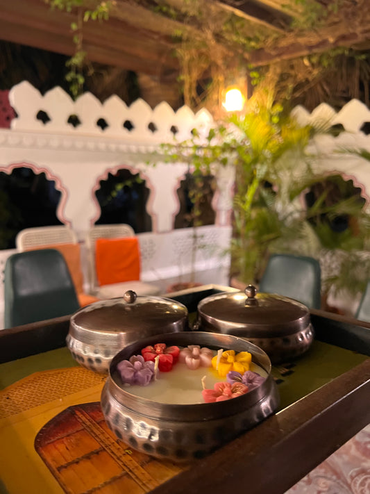 Brass Urli with Lid (Large)