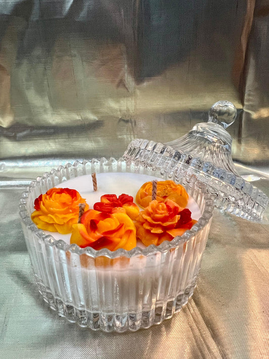Trinket Glass Jar (Large)